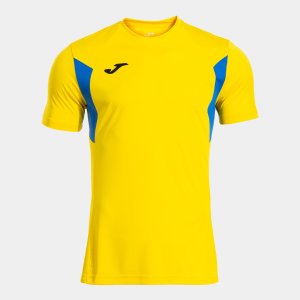JOMA SHIRT SHORT SLEEVE WINNER III YELLOW-ROYAL