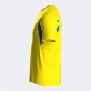 JOMA SHIRT SHORT SLEEVE WINNER III YELLOW-ROYAL