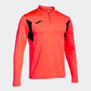 JOMA LONG SLEEVE SHIRT WINNER III CORAL BLACK