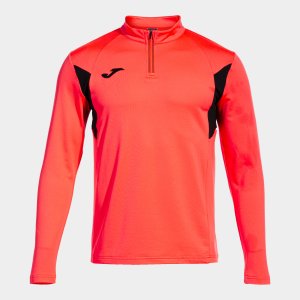 JOMA LONG SLEEVE SHIRT WINNER III CORAL BLACK