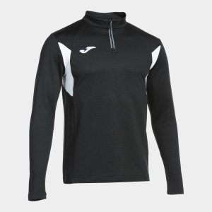 JOMA LONG SLEEVE SHIRT WINNER III BLACK-WHITE
