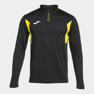 JOMA LONG SLEEVE SHIRT WINNER III BLACK-YELLOW