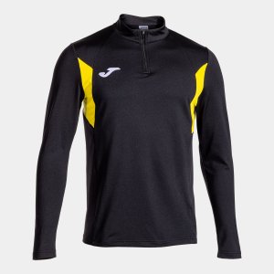 JOMA LONG SLEEVE SHIRT WINNER III BLACK-YELLOW