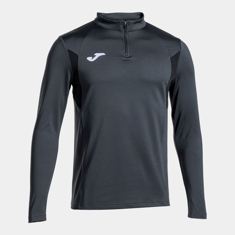 JOMA LONG SLEEVE SHIRT WINNER III ANTHRACITE-BLACK