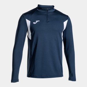 JOMA LONG SLEEVE SHIRT WINNER III NAVY-WHITE