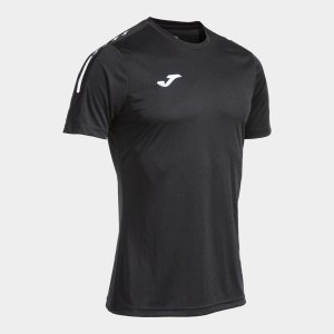 JOMA OLIMPIADA ALL SPORT SHORT SLEEVE T-SHIRT BLACK