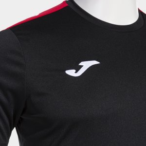 JOMA OLIMPIADA ALL SPORT SHORT SLEEVE T-SHIRT BLACK RED
