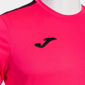 JOMA OLIMPIADA ALL SPORT SHORT SLEEVE T-SHIRT FUCHSIA BLACK