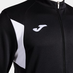 JOMA JACKET MAN WINNER III BLACK WHITE