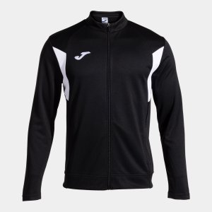 JOMA JACKET MAN WINNER III BLACK WHITE