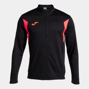JOMA JACKET MAN WINNER III BLACK FLUORESCENT CORAL