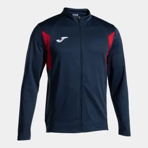 Joma JS USA - JOMA JACKET MAN WINNER III BLACK YELLOW -