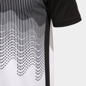 JOMA SHIRT SHORT SLEEVE MAN TIGER VI WHITE BLACK