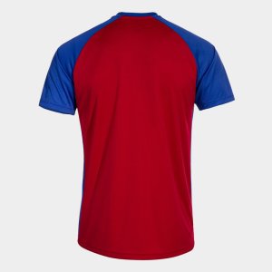 JOMA SHIRT SHORT SLEEVE MAN TIGER VI RED ROYAL BLUE