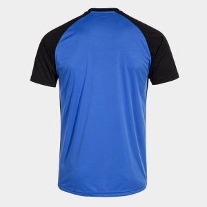 JOMA SHIRT SHORT SLEEVE MAN TIGER VI ROYAL BLUE BLACK