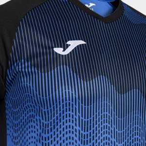 JOMA SHIRT SHORT SLEEVE MAN TIGER VI ROYAL BLUE BLACK