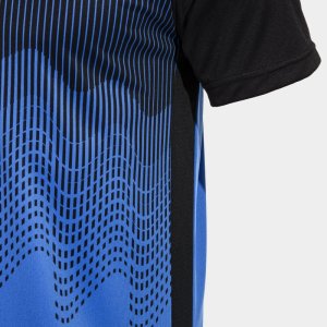 JOMA SHIRT SHORT SLEEVE MAN TIGER VI ROYAL BLUE BLACK