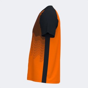 JOMA SHIRT SHORT SLEEVE MAN TIGER VI ORANGE BLACK