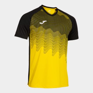 JOMA SHIRT SHORT SLEEVE MAN TIGER VI YELLOW BLACK