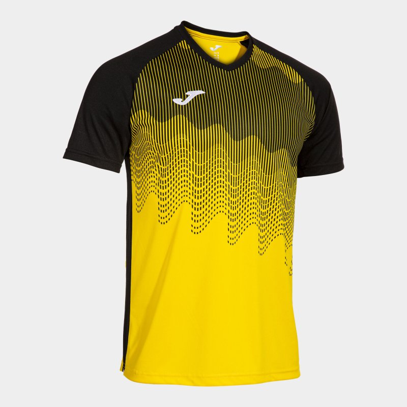 JOMA SHIRT SHORT SLEEVE MAN TIGER VI YELLOW BLACK