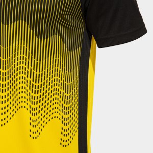 JOMA SHIRT SHORT SLEEVE MAN TIGER VI YELLOW BLACK